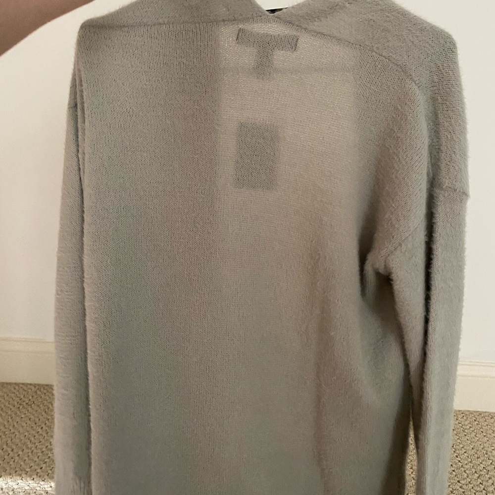 Heather gray cardigan - Picture 4 of 5